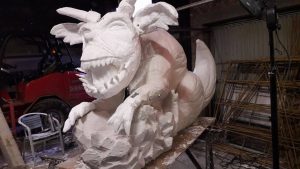 Maquette Wakawe Bloemencorso Loenhout 2017