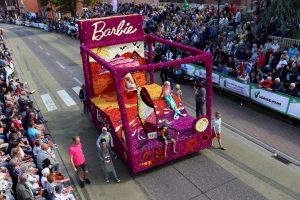 Bloemenwagen Zuidhoek Bloemencorso Loenhout 2019